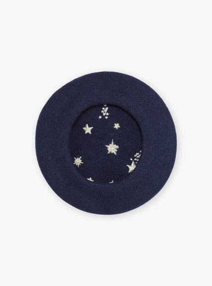 Παιδικό Καπέλο για Κορίτσια Sergent Major Navy Blue Berret