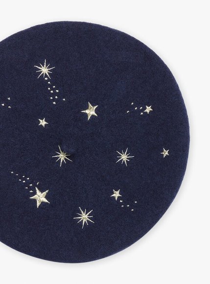 Παιδικό Καπέλο για Κορίτσια Sergent Major Navy Blue Berret