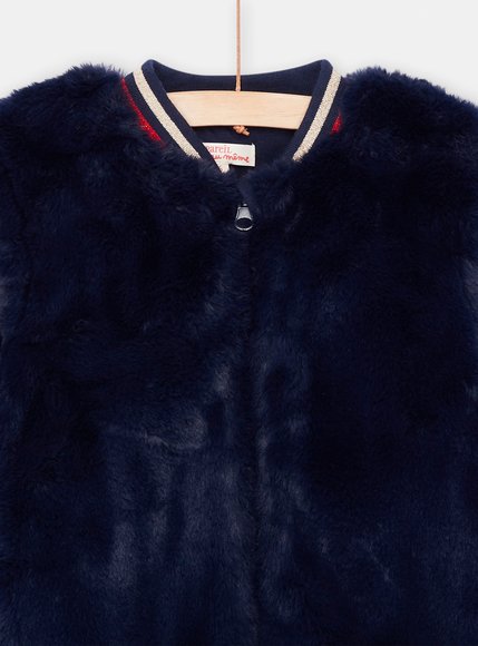 Παιδική Ζακέτα για Κορίτσια Blue Fur