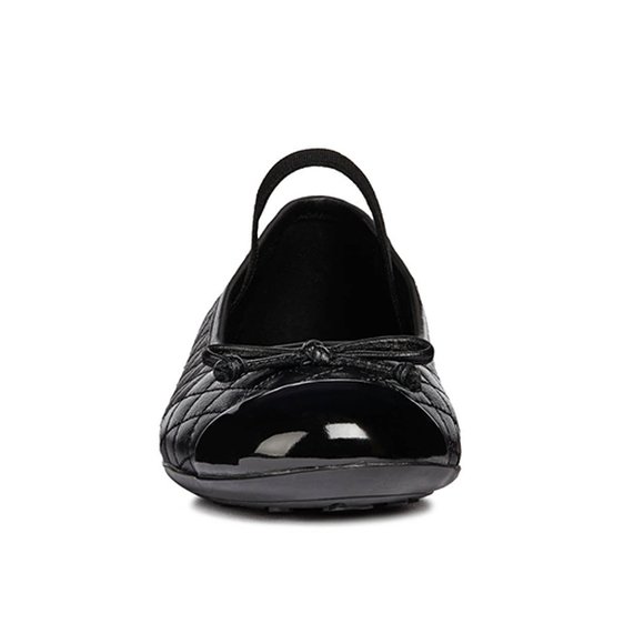 Παιδικές Μπαλαρίνες GEOX J Plie'  για Κορίτσια Black (Μεγέθη 26-36)