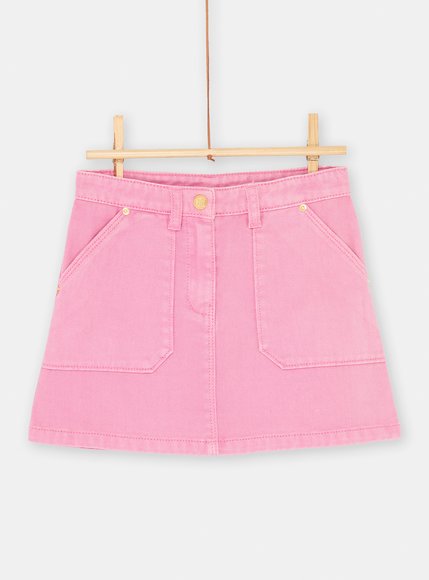 Παιδική Φούστα για Κορίτσια Κοτλέ Light Pink