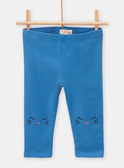 Βρεφικό Μακρυμάνικο Σετ για Κορίτσια Λευκό/Πετρόλ