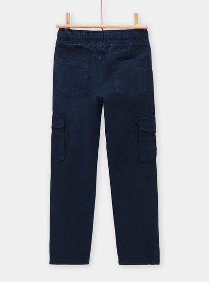 Παιδικό Παντελόνι για Αγόρια Cargo Navy Blue