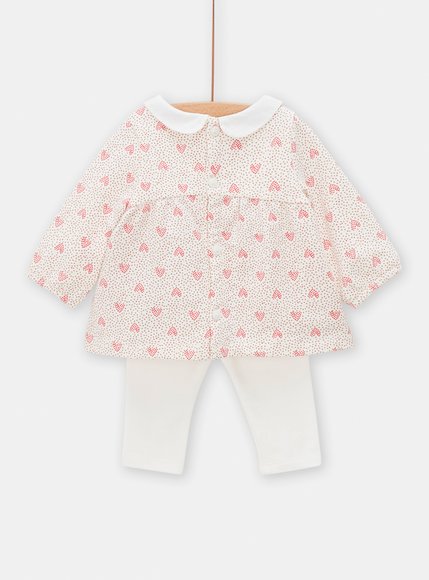 Βρεφικό Σετ για Κορίτσια Baby Pink Hearts