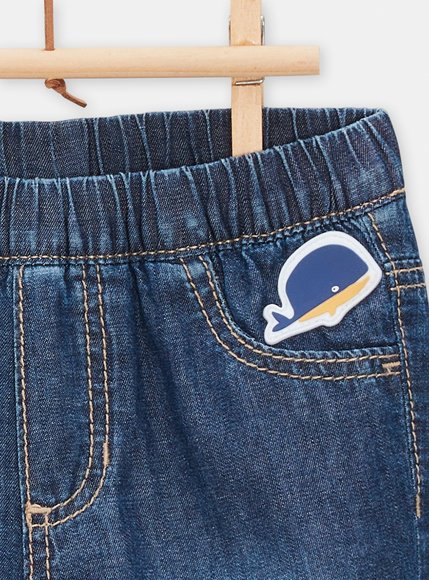 Βρεφικό Παντελόνι για Αγόρια Blue Jean Whale