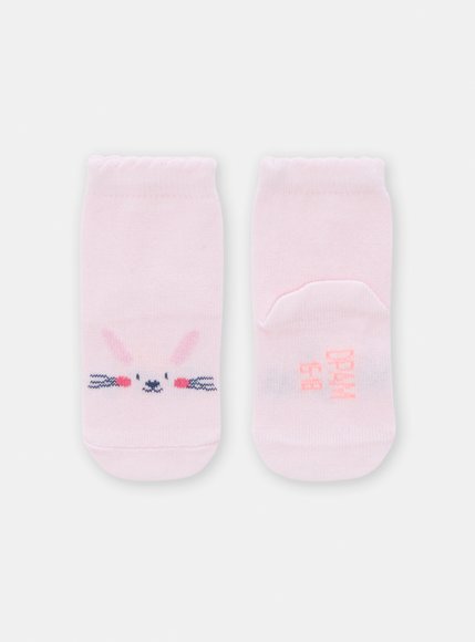 Βρεφικές Κάλτσες για Κορίτσια Light Pink Mouse