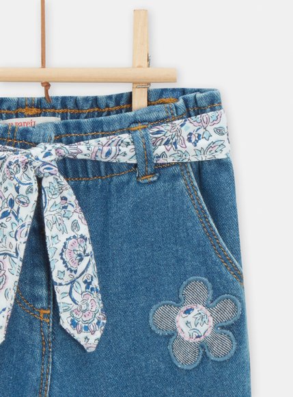 Βρεφικό Παντελόνι για Κορίτσια Blue Pattern