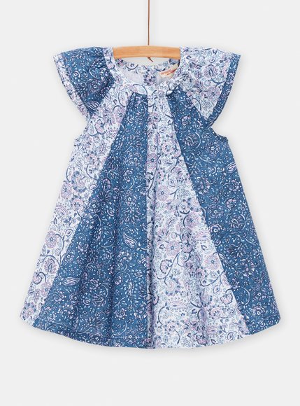Βρεφικό Φόρεμα για Κορίτσια Blue Pattern
