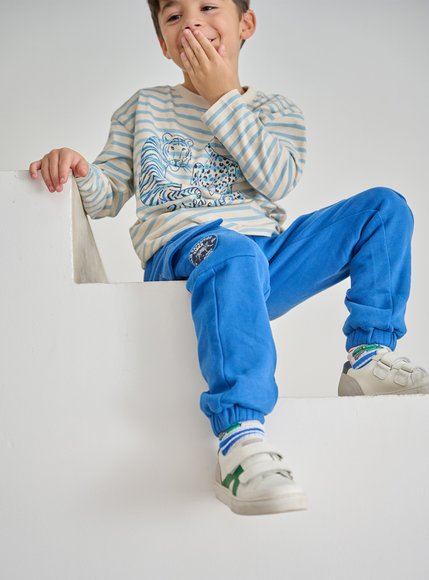 Παιδικό Παντελόνι Φόρμας για Αγόρια Blue Cargo - ΜΠΛΕ