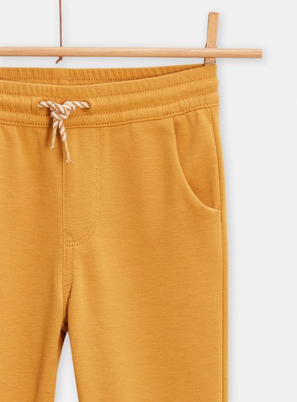 Παιδικό Παντελόνι Φόρμας για Αγόρια Mustard