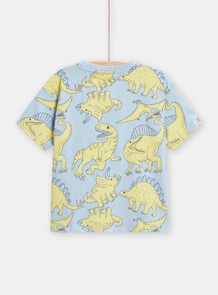 Παιδική Μπλούζα για Αγόρια Yellow Dinosaurs