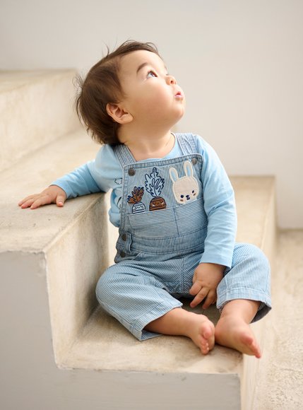 Βρεφική Σαλοπέτα για Αγόρια Denim Bunny
