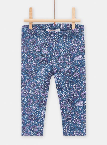 Βρεφικό Κολάν για Κορίτσια Blue Pattern