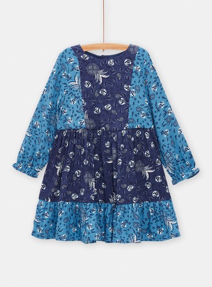 Παιδικό Φόρεμα για Κορίτσια Double Blue