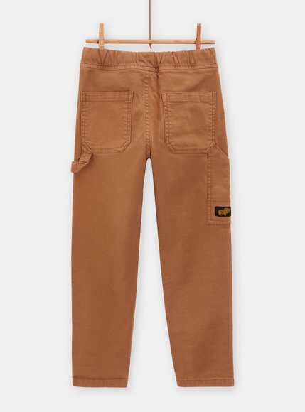 Παιδικό Παντελόνι για Αγόρια Light Brown