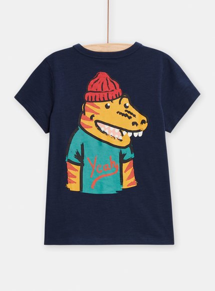 Παιδική Μπλούζα για Αγόρια Black Dinosaur