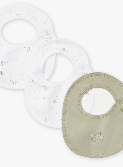 Σετ Βρεφικές Σαλιάρες 3 τμχ