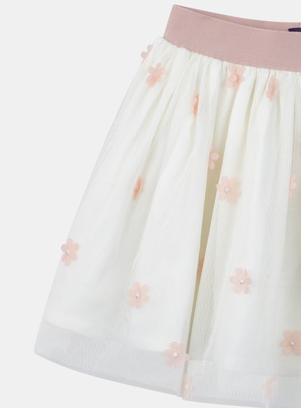 Παιδική Φούστα για Κορίτσια White Tulle