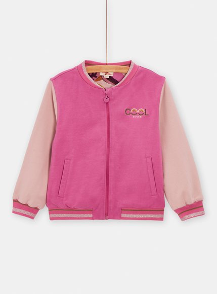 Παιδική Ζακέτα για Κορίτσια Cool Pink