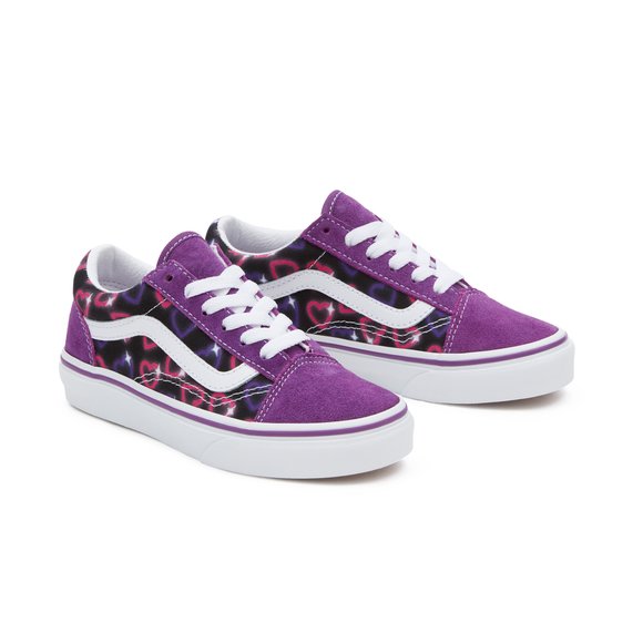 Παιδικά Παπούτσια VANS για Κορίτσια Old Skool Purple Heart
