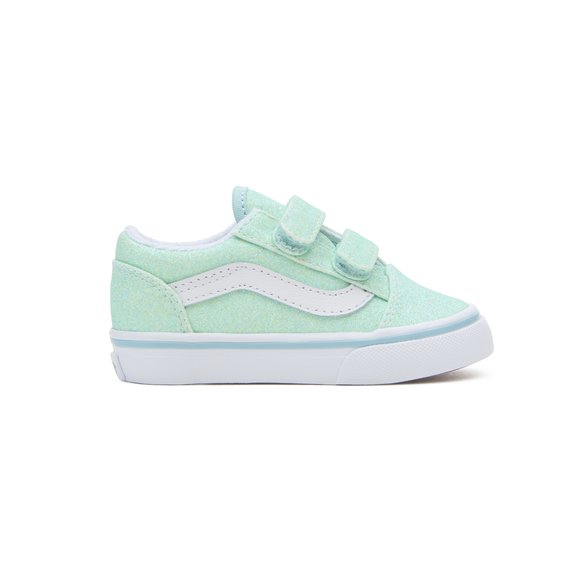 Βρεφικά Παπούτσια VANS για Κορίτσια Old Skool Glitter Mint
