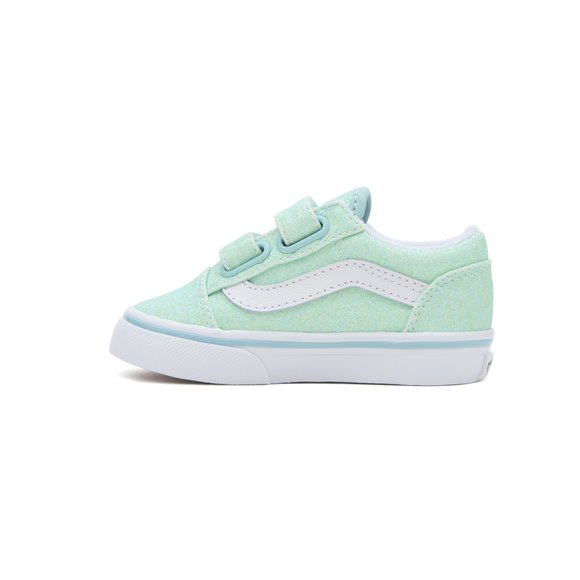 Βρεφικά Παπούτσια VANS για Κορίτσια Old Skool Glitter Mint