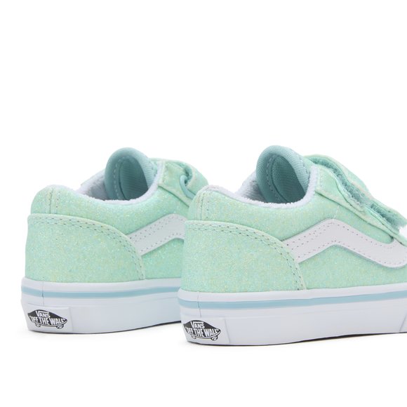 Βρεφικά Παπούτσια VANS για Κορίτσια Old Skool Glitter Mint