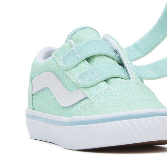 Βρεφικά Παπούτσια VANS για Κορίτσια Old Skool Glitter Mint