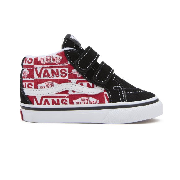 Βρεφικά Παπούτσια VANS για Αγόρια Sk8-Hi Black - ΚΟΚΚΙΝΟ ΒΡΕΦΙΚΟ ΑΓΟΡΙ > Παπούτσια