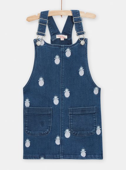 Παιδικό Φόρεμα για Κορίτσια Denim Pineapple
