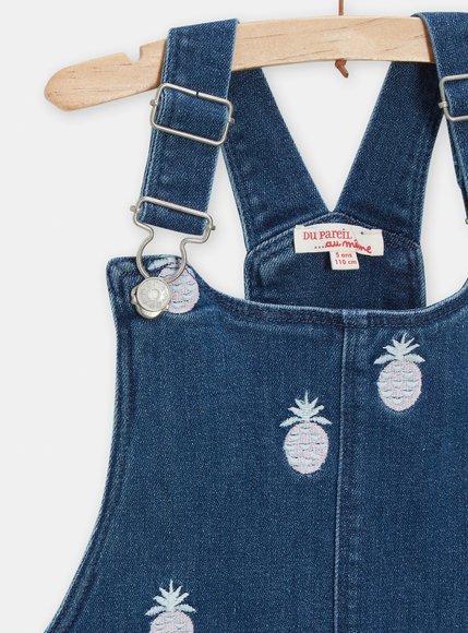 Παιδικό Φόρεμα για Κορίτσια Denim Pineapple