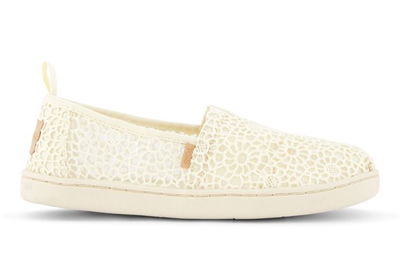 Παιδικά Παπούτσια Toms για Κορίτσια Natural Moroccan Crochet (Μεγέθη 30-36)