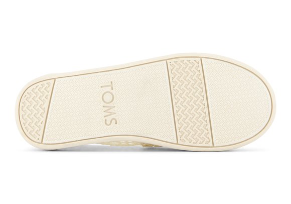 Παιδικά Παπούτσια Toms για Κορίτσια Natural Moroccan Crochet (Μεγέθη 30-36)