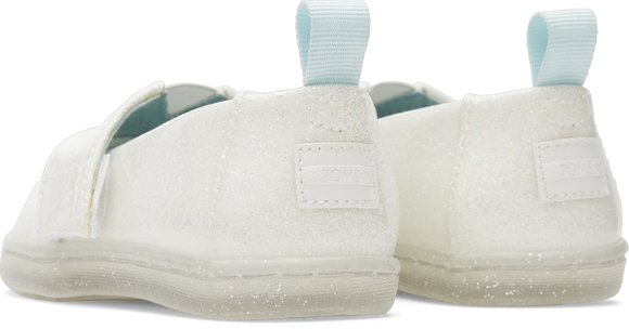 Παιδικά Παπούτσια Toms για Κορίτσια White Confetti Coated Glitter
