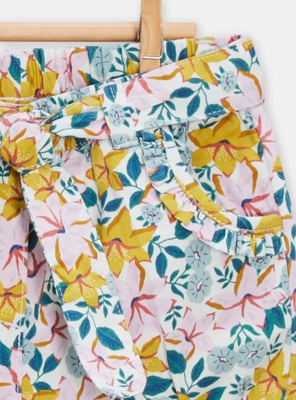 Βρεφικό Σορτς για Κορίτσια Flower Power