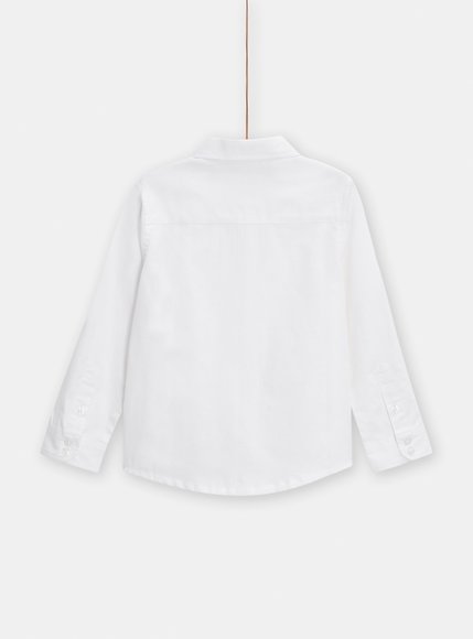 Παιδικό Πουκάμισο για Αγόρια Classic White