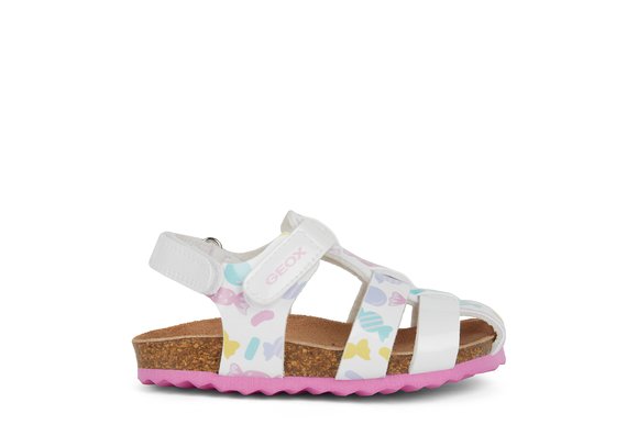 Βρεφικά Παπούτσια GEOX για Κορίτσια Sandal Gisli Candy - ΛΕΥΚΟ ΒΡΕΦΙΚΟ ΚΟΡΙΤΣΙ > Παπούτσια