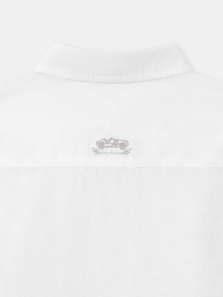 Παιδικό Πουκάμισο για Αγόρια Classic Beige