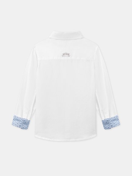 Παιδικό Πουκάμισο για Αγόρια Classic Beige