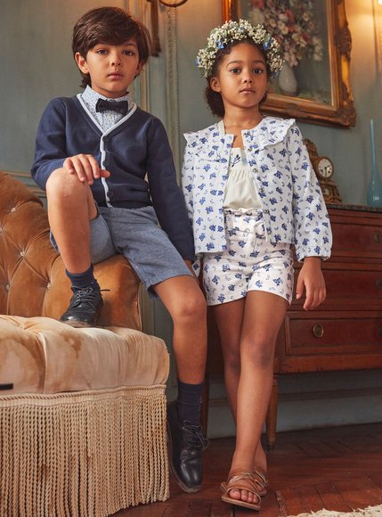 Παιδική Ζακέτα για Αγόρια Classic Navy Blue