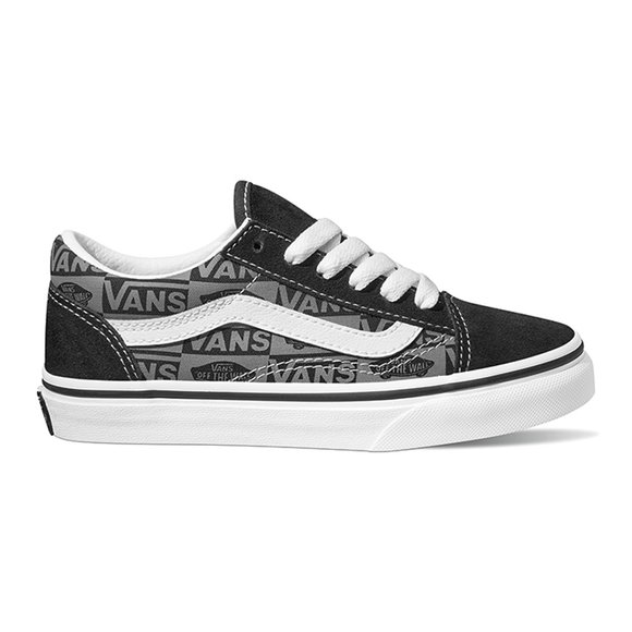 Παιδικά Παπούτσια VANS για Αγόρια Old Skool Grey Logo