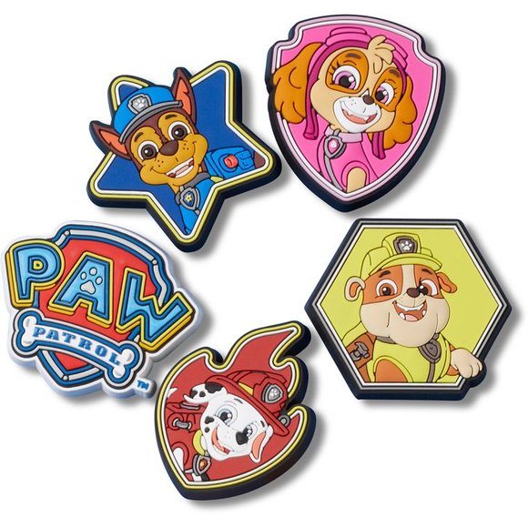 Unisex Διακοσμητικά Pins Crocs 5 Τεμάχια – Paw Patrol