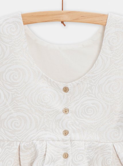 Παιδικό Φόρεμα για Κορίτσια White Roses