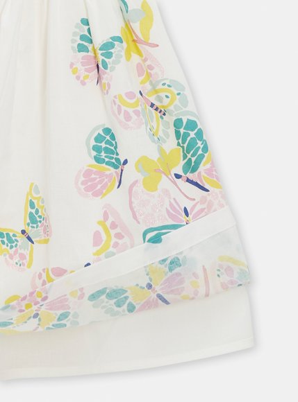 Παιδικό Φόρεμα για Κορίτσια White Butterfly
