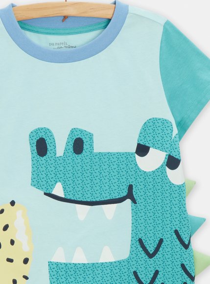 Παιδικές Πιτζάμες για Αγόρια Hungry Alligator