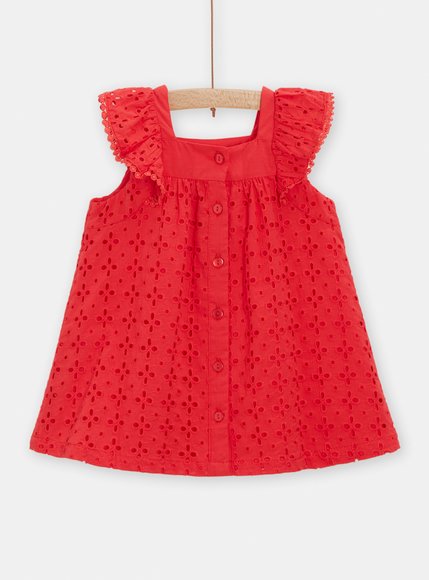Βρεφικό Φόρεμα για Κορίτσια Romantic Red