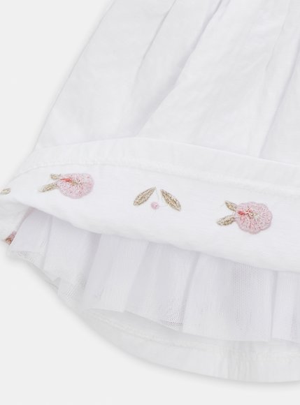 Βρεφικό Φόρεμα για Κορίτσια Romantic White
