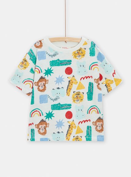 Παιδική Μπλούζα για Αγόρια Abstract Jungle