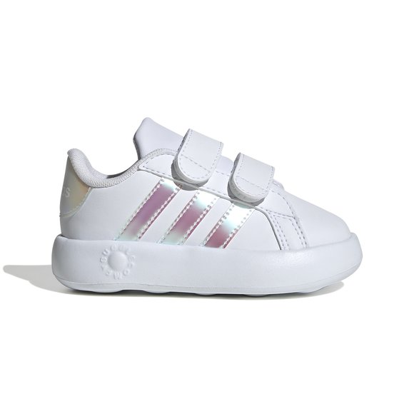 ADIDAS Βρεφικά Παπούτσια Adidas COURT για Κορίτσια Metallic (Μεγέθη 19-27) - ΠΟΛΥΧΡΩΜΟ
