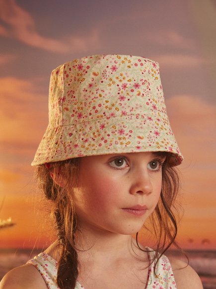 Παιδικό Καπέλο για Κορίτσια Double Pattern